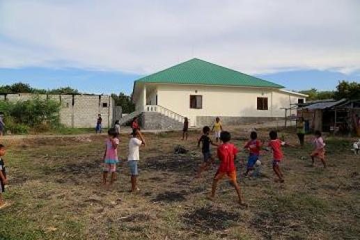 Foto van het kindertehuis op Sumba Indonesië 